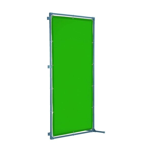 溶接遮光フェンス 2020型接続固定足 深緑 YFASK-DG 1