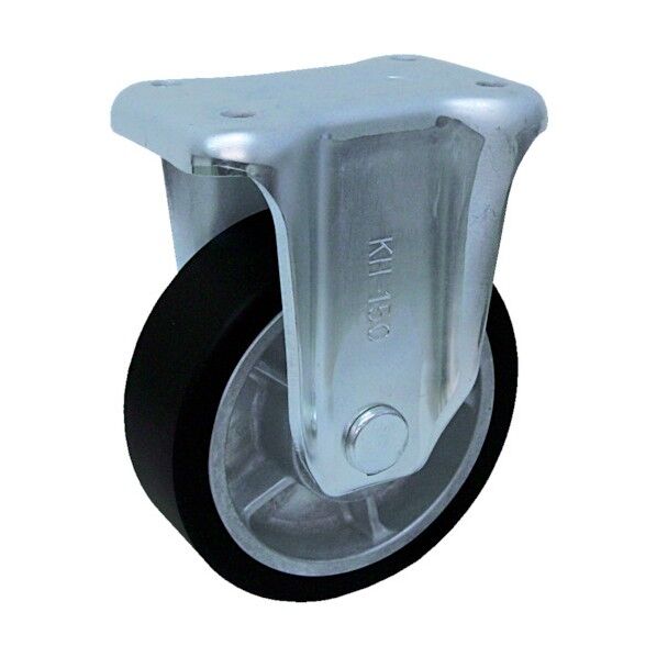 プレート式重荷重用キャスター(MCナイロン車) 固定