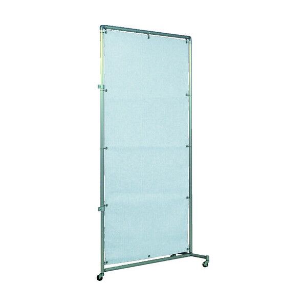 火花用衝立アルミパイプ１×２接続キャスター 2055 x 137 x 120 mm YS-12JC-BW 1