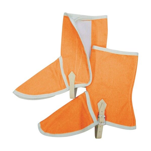 ハイブリッド耐熱・耐切創保護具 足カバー