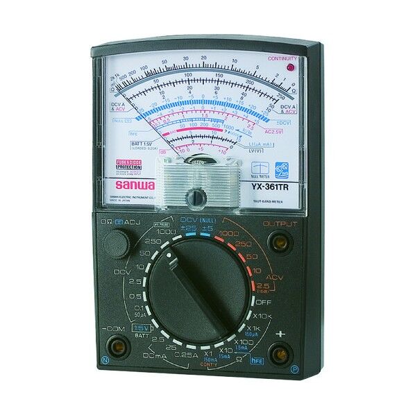 アナログマルチテスタ1000V測定可能 YX-361TR 1点