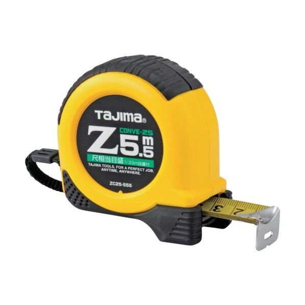 Zコンベ-25(尺相当目盛) 5.5m×25mm ZC25-55SCB 1点