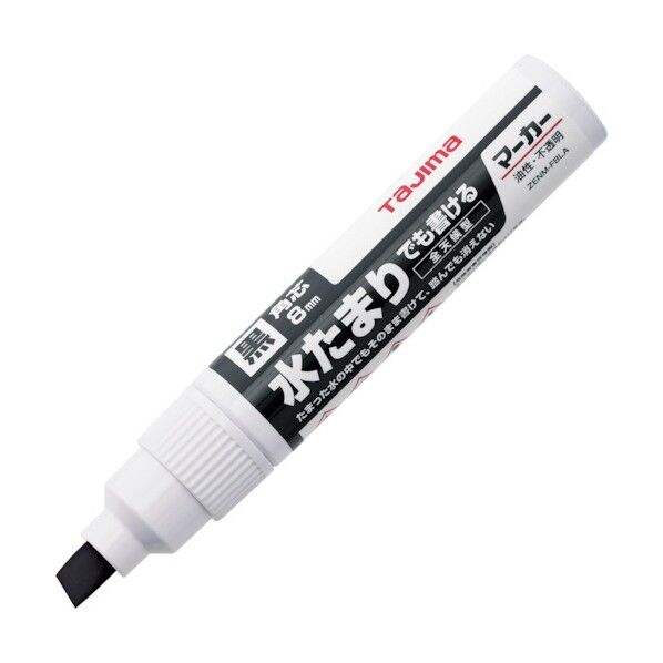 全天候マーカー黒(太字・角芯) ZENM-FBLA 1点