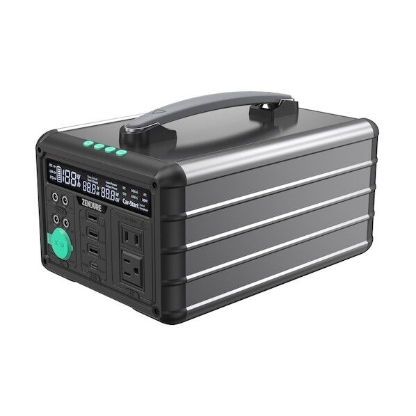 ポータブル電源 SuperBase 600M 600Wh|ファンレス静音|コンパクト ZDSB600M-GY-JP 1点