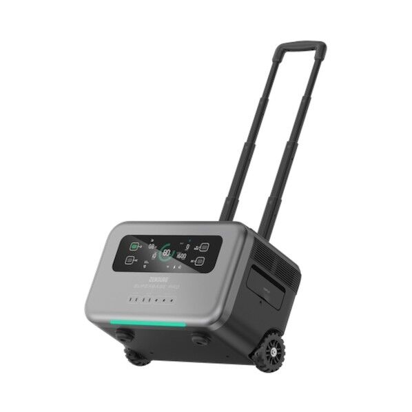 ポータブル電源 SuperBase Pro 2000[4G回線モデル]2084Wh|2000W出力|ハンドル_キャスター搭載 ZDSBP2000-BK-JP 1点