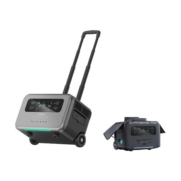 [バンドル型番]ポータブル電源 SuperBase Pro 2000[4G回線搭載]+ 防塵ケース ZDSBP2000-BK-JP-DPBBUNDLE 1点
