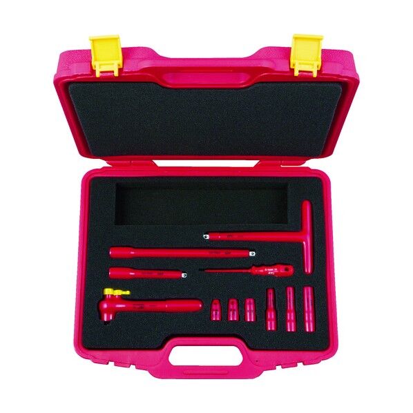 絶縁工具セット　9点　ツールロール付き FACOM 絶縁工具 絶縁工具セット 9pcs＿ の通販