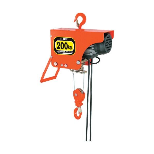 HHH電気ホイスト200kg揚程6m
