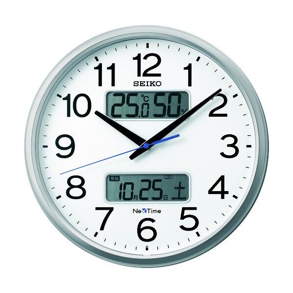 電波掛時計(ハイブリッド電波時計)