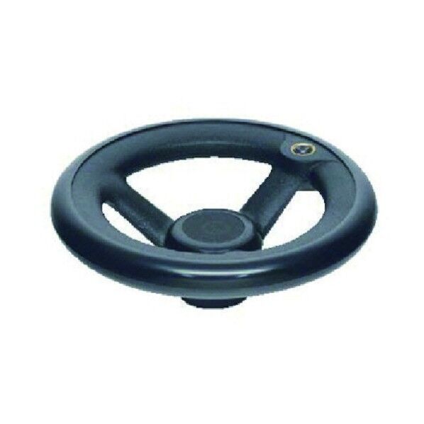 ハンドル 丸リム型エンプラハンドル車(加工付) NRP160-SUS-HN18 1点