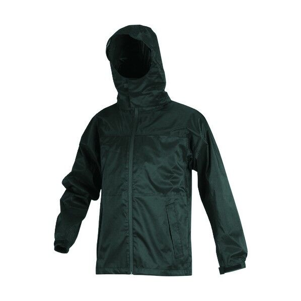 フードが回るストレッチレインスーツ ツバつき