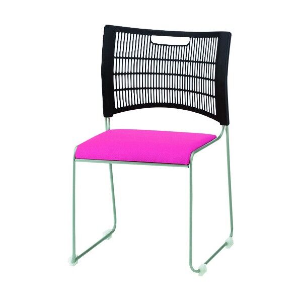 スタッキング ミーティングチェア NSC-30 ピンクローズ NSC-30-PR 1点