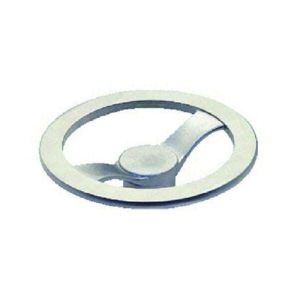 ハンドル ステンレスツースポークハンドル車(加工付) NSTH100-K12 1点