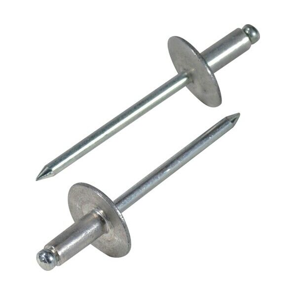 ブラインドリベット(ラージフランジタイプ・アルミ/スチール)