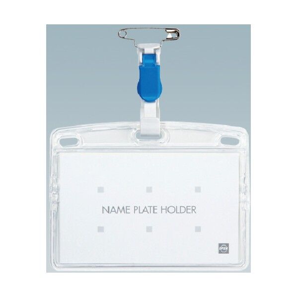 タッグ名札 プラクリップ両用 名刺サイズ