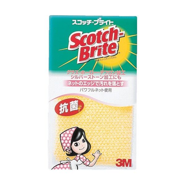 抗菌ネットスポンジたわし