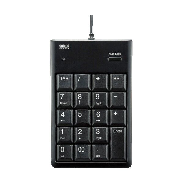 USB2.0ハブ付テンキー NT-16UH2BKN 1点