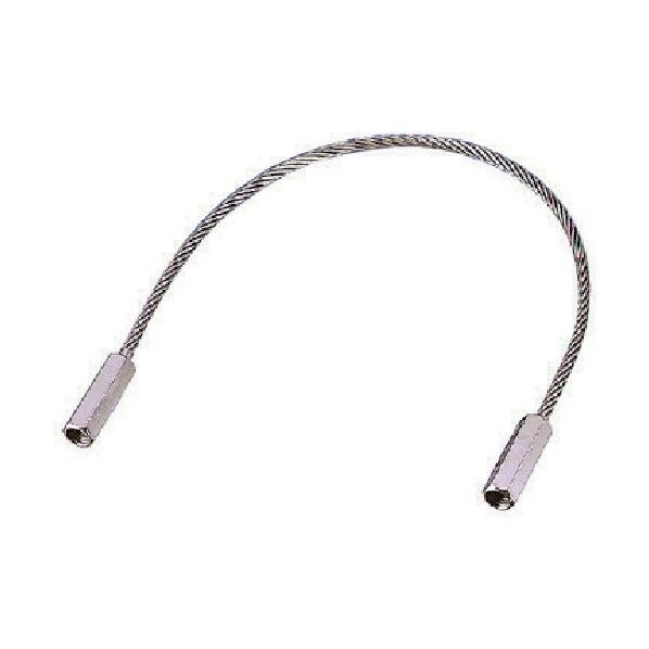 水本機械 水本 ステンレス ワイヤーナット(ミリネジ) 捻子径M-8 400 x 12 x 12 mm NW4040 10点...