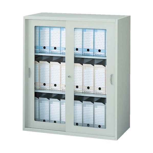 ガラス引違い書庫 NWSタイプ