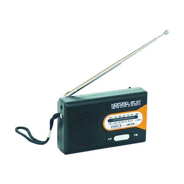 水電池付AM/FMラジオ