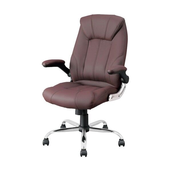 レザーチェア ブラウン OFC-LE 1点