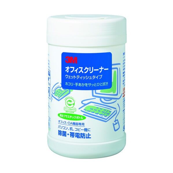 オフィスクリーナー(ウェットティッシュタイプ) OC-80WN 80枚