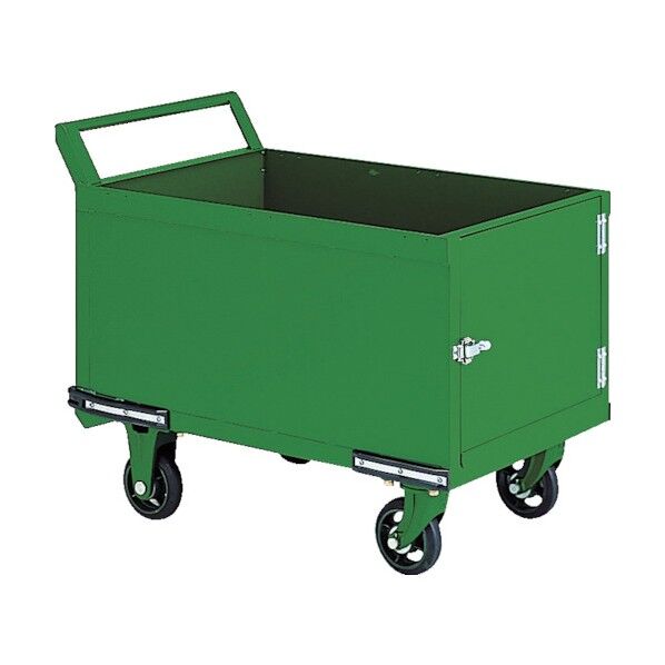 鋼鉄製運搬車９００Ｘ６００前方トビラ付