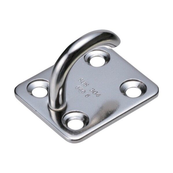 ステンレス オープンアイプレート 42mm×58mm OIP-9 1点