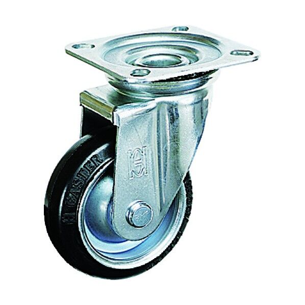 プレス製ゴム自在車 プレート式