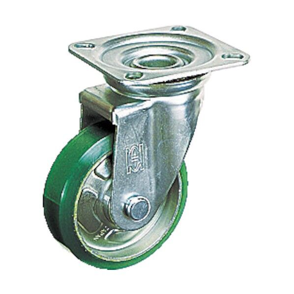 プレス製ウレタン自在車 プレート式