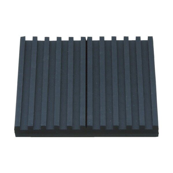 トラスコ(TRUSCO) 防振パット耐熱・耐油性10X100X100 100 x 100 x 10 mm OHS-10-100CR...
