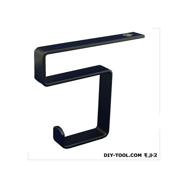 ワンバイのフック 角 黒 13×76.5×85mm 51024 1個