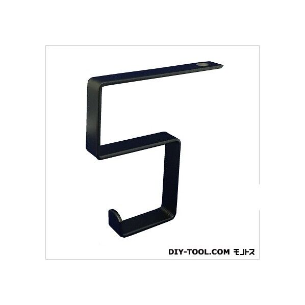 ツーバイのフック 角 黒 13×96.5×85mm 51030 1個