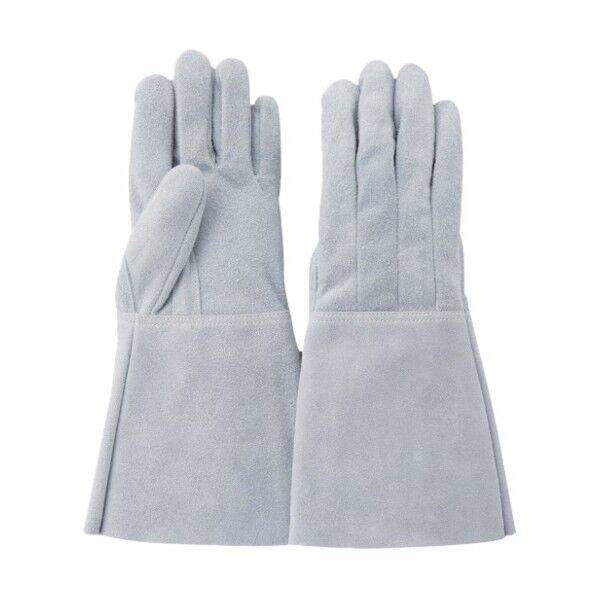 牛クレスト5本指熔手 裏出し(薄手) 白 L 5002W-L 1双