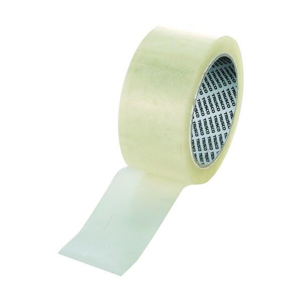 透明梱包用テープ 中・軽量物梱包用 48mm×50m 190g OPTM48X50-1