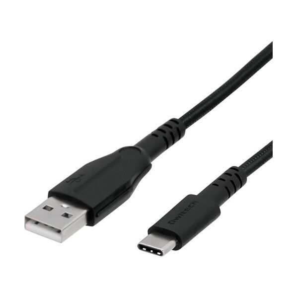 オウルテック USB Type-Cケーブル 次世代超タフケーブル ブラック 100cm OWL-CBACA10-BK 1点...