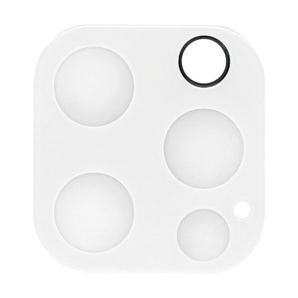 iPhone 12Pro対応 カメラ部分 保護強化ガラス ホワイト OWL-CLGIC61P-WH 1点