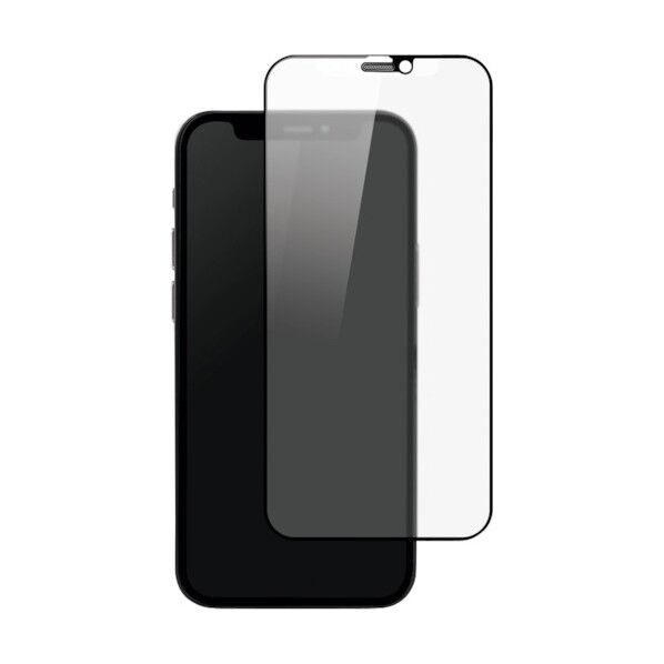 iPhone 12/12Pro対応液晶画面保護強化ガラス フチまで全面保護 マット
