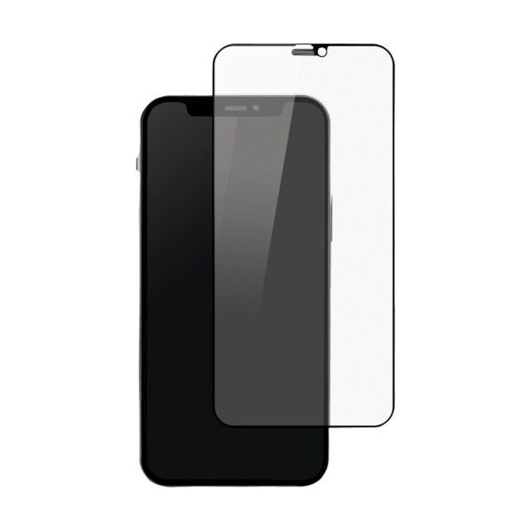 iPhone 12/12Pro対応 液晶画面保護強化ガラス フチまで全面保護 抗菌