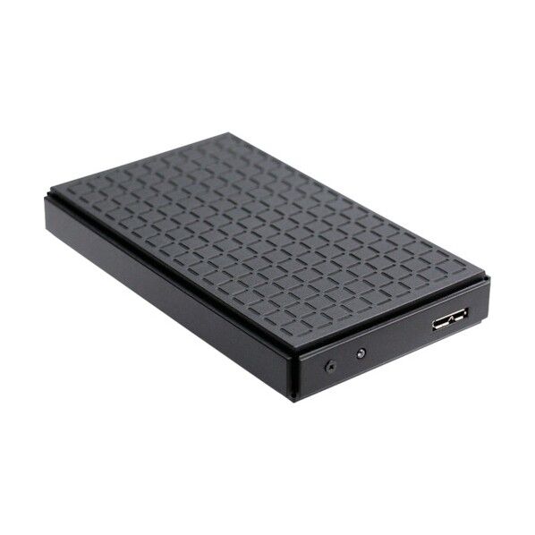 軽くてコンパクト設計2.5インチHDD/SSDケース OWL-LDU31-BK2 1点