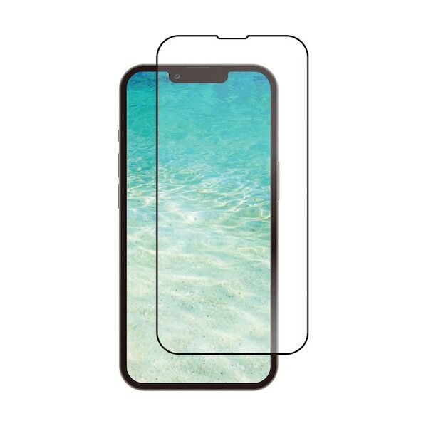 iPhone14/iPhone13Pro/iPhone13対応 液晶画面保護強化ガラス OWL-GSIE61F-CL 1個