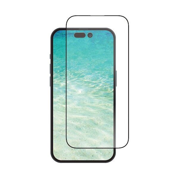 iPhone14Pro対応 液晶画面保護強化ガラス OWL-GSIE61PF-CL 1個