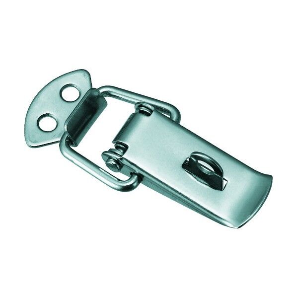 パッチン錠(鍵穴付タイプ・ステンレス製)