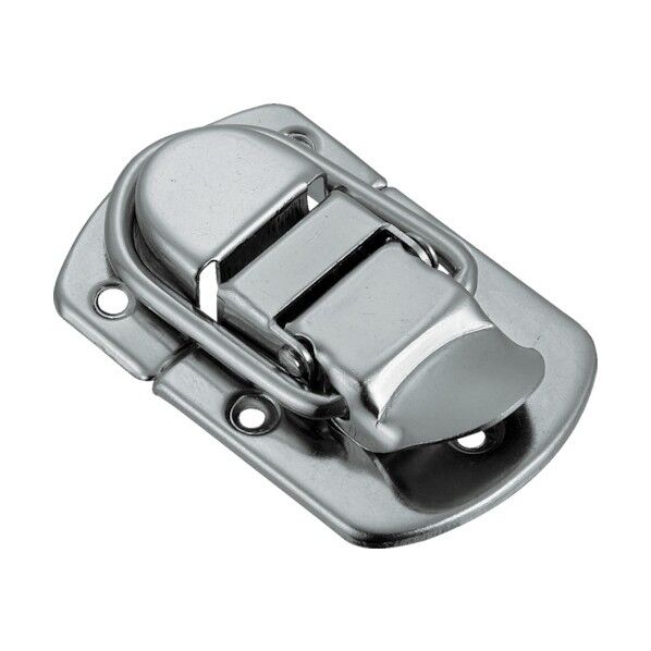 パッチン錠横ズレ防止タイプ・スチール製(4個入) 136 x 74 x 32 mm P-17 (4コイリ) 4個