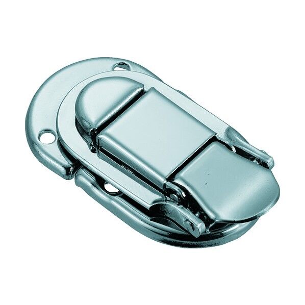 パッチン錠横ズレ防止タイプ・スチール製(4個入) 137 x 71 x 31 mm P-49 (4コイリ) 4個