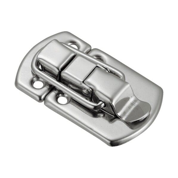 パッチン錠横ズレ防止タイプ・スチール製（４個入） 113 x 69 x 33 mm P-48 (4コイリ) 4個