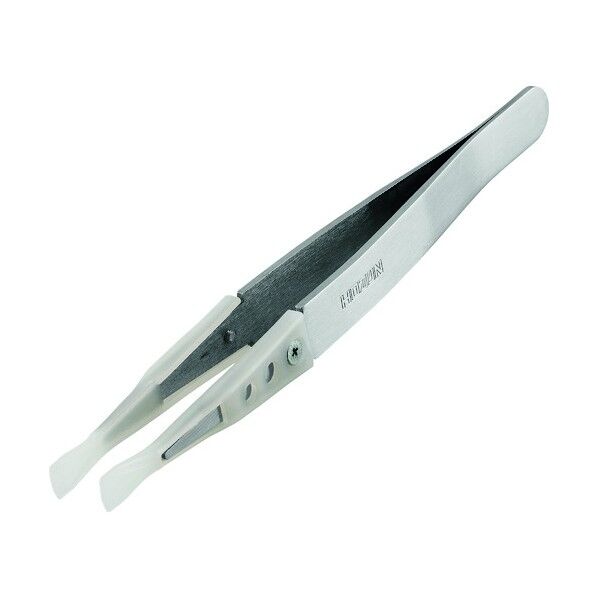 非粘着チップピンセット 白(半透明)(チップ) P-645-N 1点