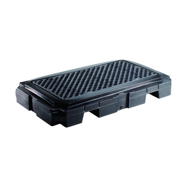 ピグヘビーデューティポリスピルコンテイメントパレット 2ドラム缶用 ドレンなし PAK604BK 1点