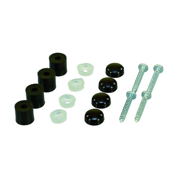 壁面用ボード止め具 黒 PBHT-111 4セット