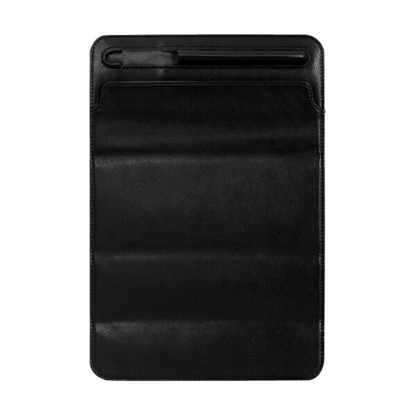 スタンド機能付き Apple Pencil収納可能 2WAYマルチスリーブケース ブラック OWL-CVIMU1101-BK 1点